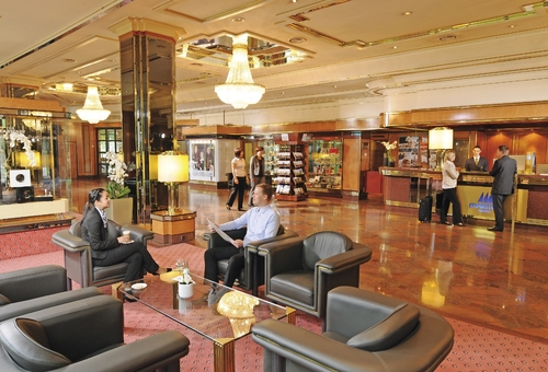 Lobby des Maritim Hotel Bremen