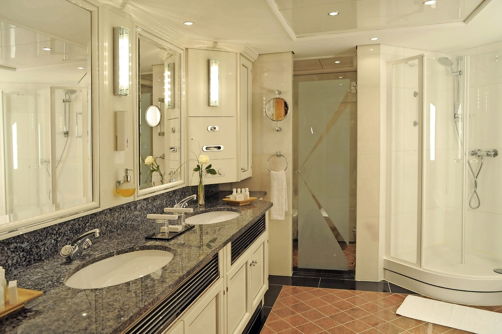 Badezimmer im Maritim Hotel Frankfurt