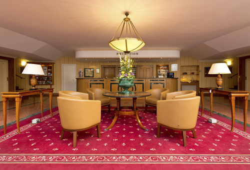 Lobby im Hotel am Schlosspark in Gotha