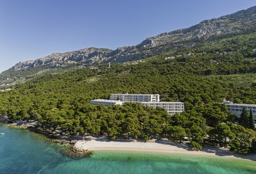 Außenaufnahme Bluesun Hotel Marina in Brela, Kroatien