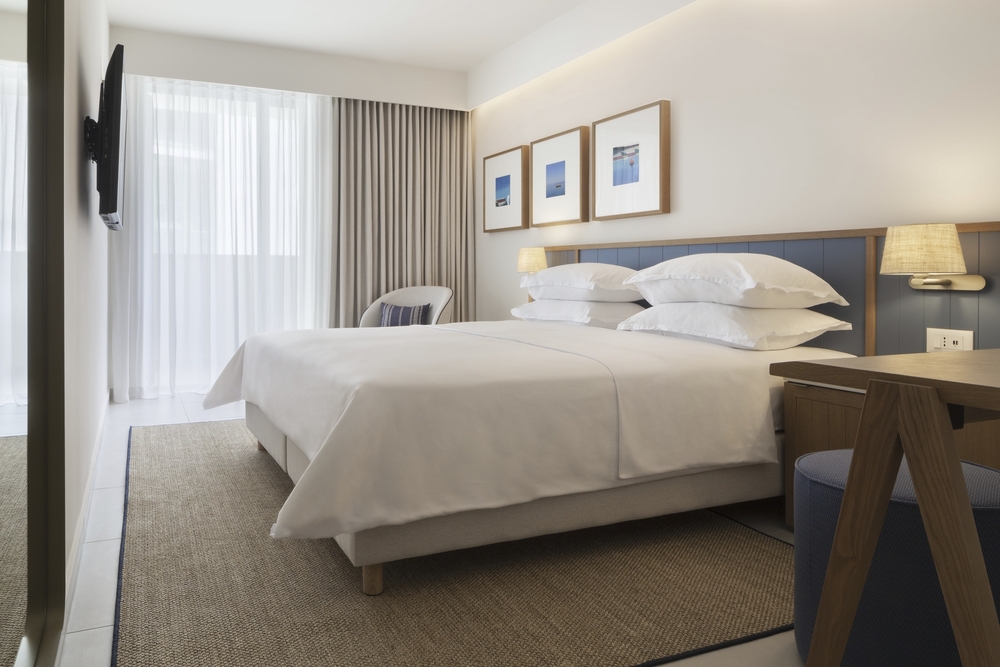 Standard Doppelzimmer im Bluesun Hotel Marina in Brela, Kroatien