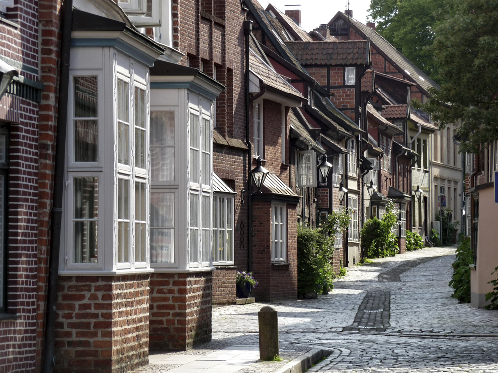 kleine Gasse in Lüneburg