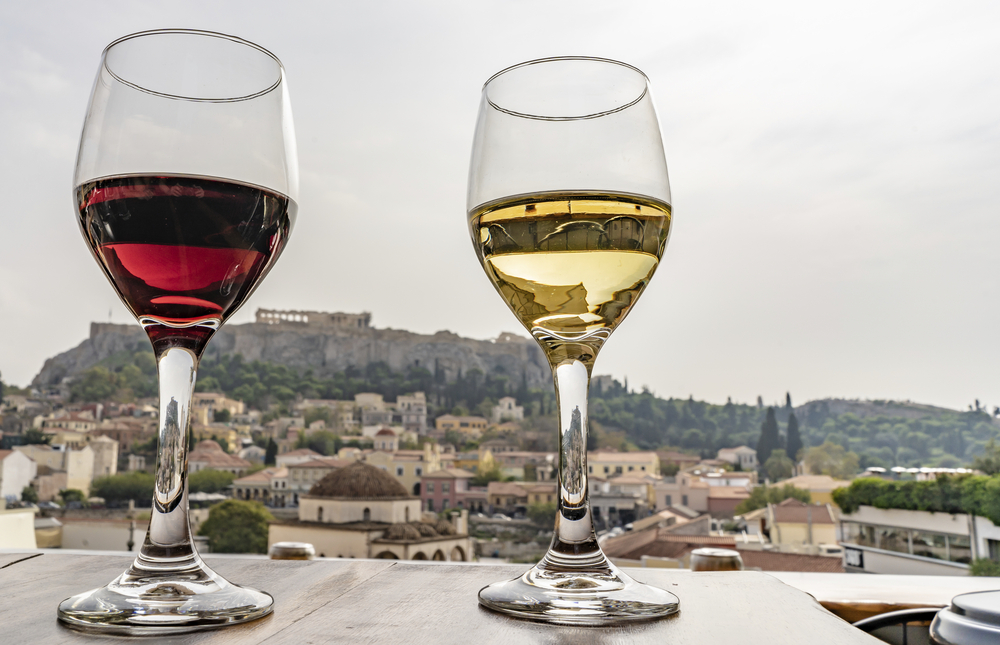 Aperitif mit Akropolis