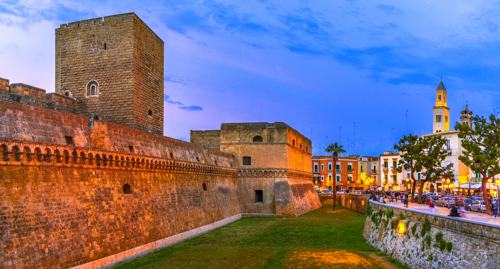 Castello Svevo in Bari in Apulien, Italien