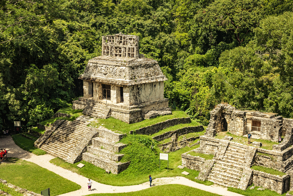 Palenque, eine Maya-Stätte