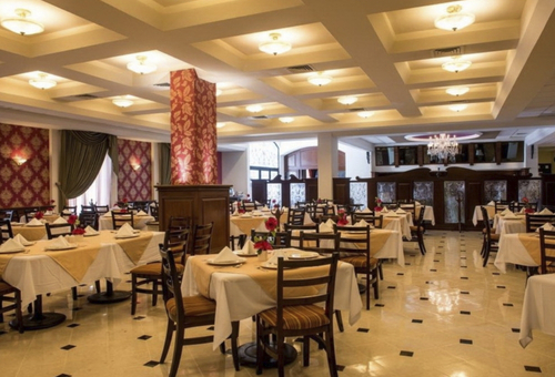 Restaurant des Plaza Campeche Hotel