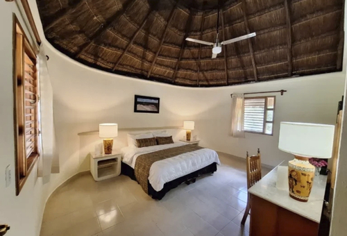 Doppelzimmer Hotel Our Habitas Bacalar