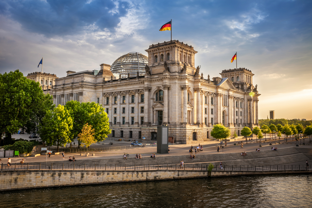 government district in berlin, germany