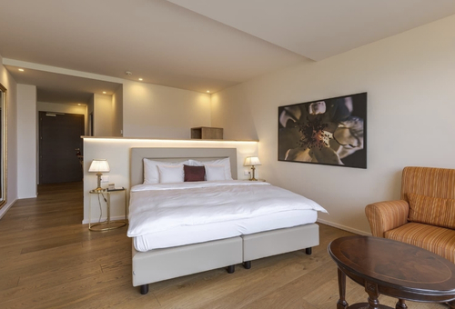Exklusiv Doppelzimmer im Schloss Hotel Korb, Südtirol, Italien