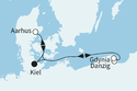 Küstenträume der Ostsee & Aarhus entdecken - Vermittelt Frankenland / Mein Schiff Flow